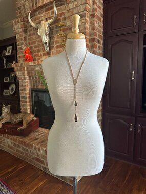 Kendra Scott Darren Long Hammered Lariat Y Necklace